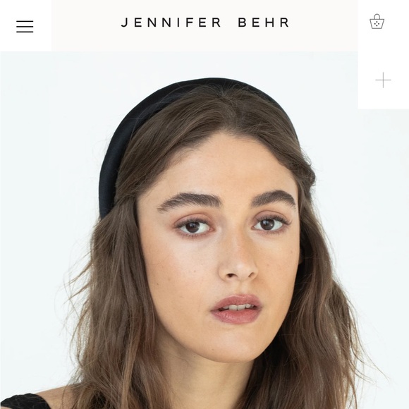 Jennifer Behr Tori Headband in Satin - Picture 7 of 9
